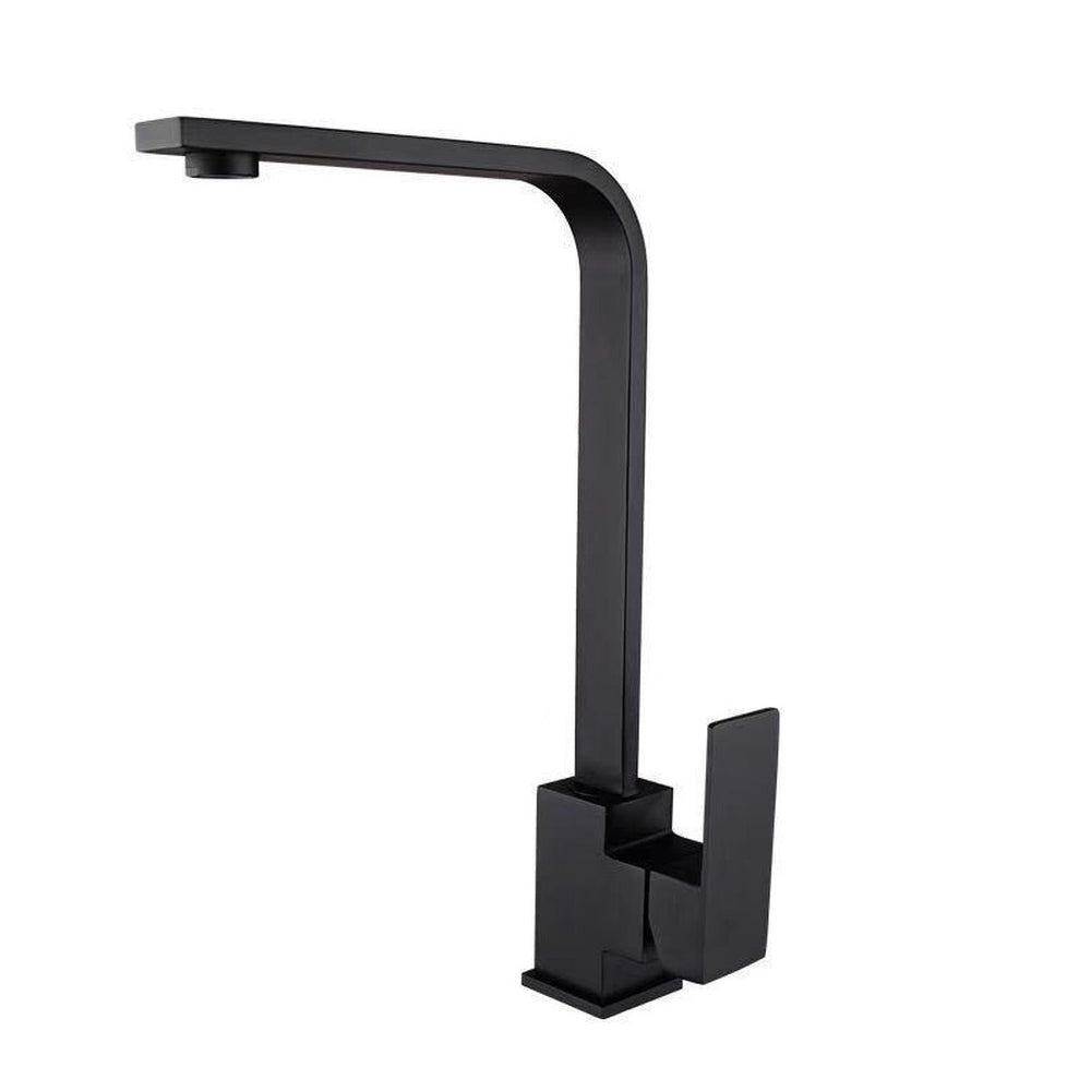 Brushed Vegetable Copper-bottomed Hot And Cold Kitchen Faucet With Rotating Single Hole Sink