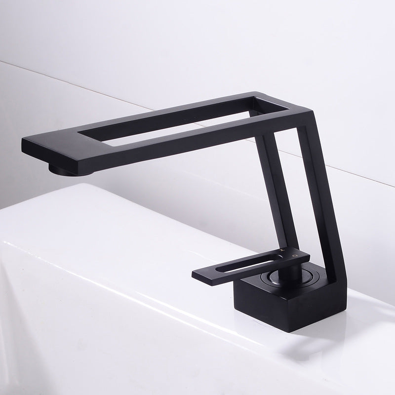 Home Nordic Minimalist Industrial Style Loft Black Bathroom Cabinet