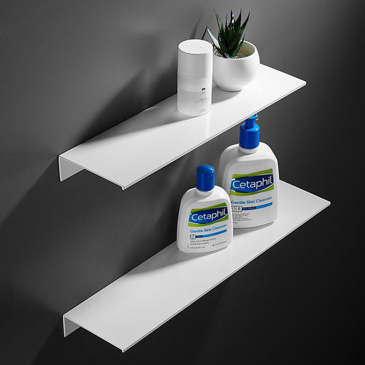 Bathroom Shelves Perforation-free Bathroom Dresser Wall Mount Tray Storage