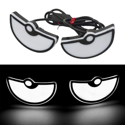 Triangle Eyes Modified General Motorcycle Decorative Accessories Car Lights