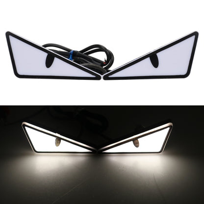 Triangle Eyes Modified General Motorcycle Decorative Accessories Car Lights