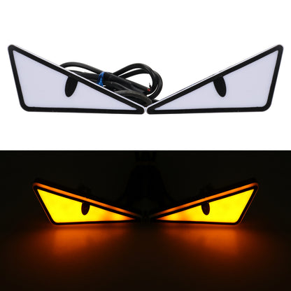 Triangle Eyes Modified General Motorcycle Decorative Accessories Car Lights