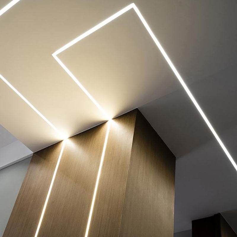 Ceiling Shape Bendable Flexible  Silicone Linear Lamp
