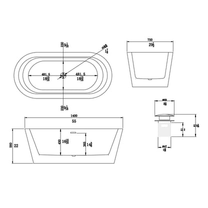 Freestanding Bathtub