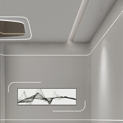 Ceiling Shape Bendable Flexible  Silicone Linear Lamp