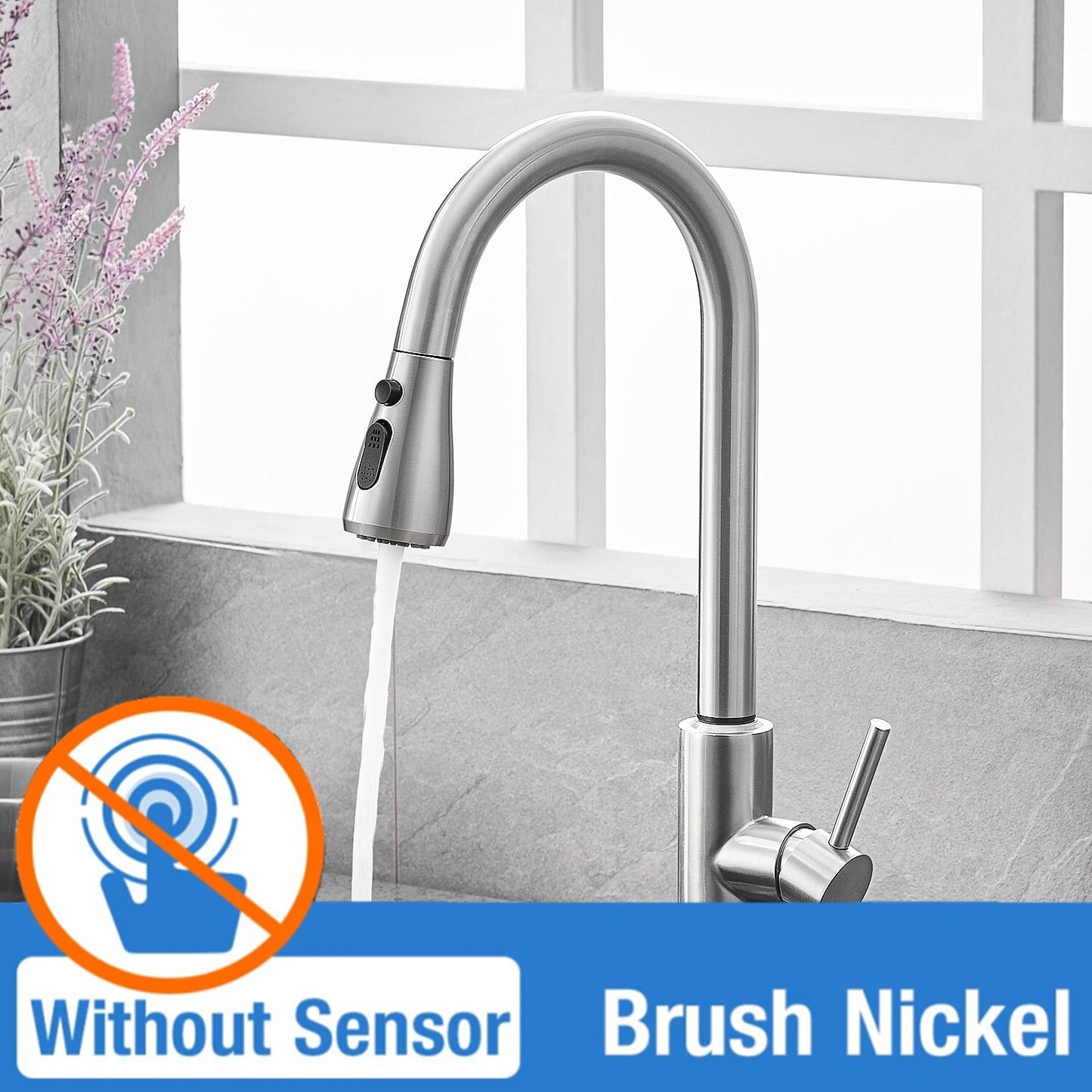 Pull Out Black Sensor Kitchen Faucets Stainless Steel Smart Induction Mixed Tap Touch Control Sink Tap Torneira De Cozinha