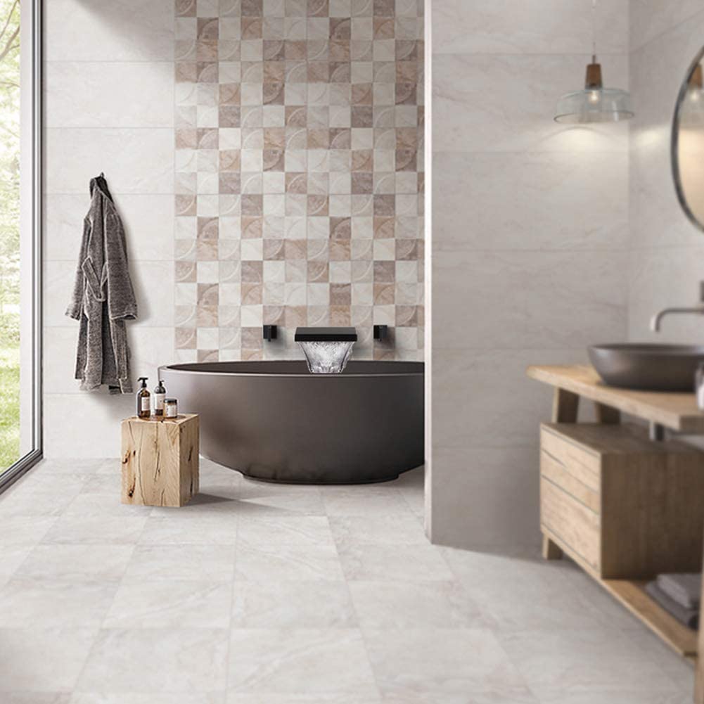 Bathroom Bathtub faucet Basin faucet Brass wall mounted Sink Mixer Tap Faucet 3 Pcs Waterfall Faucets Dual Handle Sink Mixer Tap
