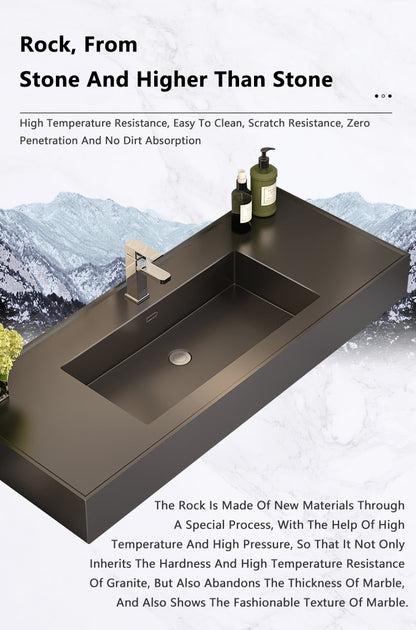 Light Luxury Modern Bathroom Cabinet Combination Bathroom Cabinet Smart Mirror Cabinet Bathroom Washbasin Bathroom Furniture