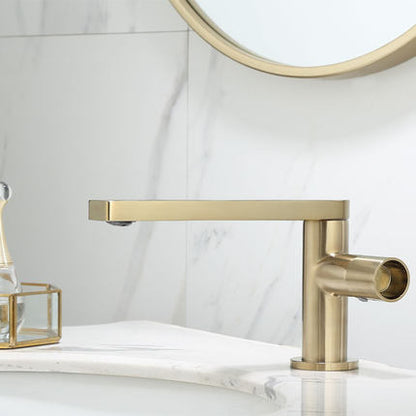 Basin Faucet Gold  Bathroom Faucet Single handle Basin Mixer Tap Hot and Cold Water Faucet Brass Sink Water Crane New Arrivals