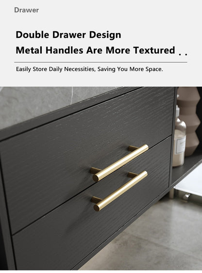 Light Luxury Modern Bathroom Cabinet Combination Bathroom Cabinet Smart Mirror Cabinet Bathroom Washbasin Bathroom Furniture
