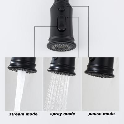 Stainless steel kitchen faucet